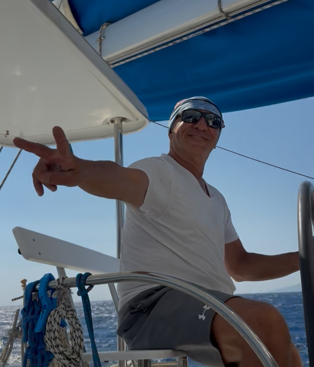 Gokhan Gulec sailing